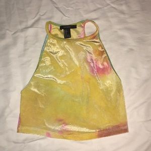 F21 Tie Dye Crop top.
